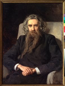 Porträt des Philosophen und Schriftstellers Vladimir Solovyov
