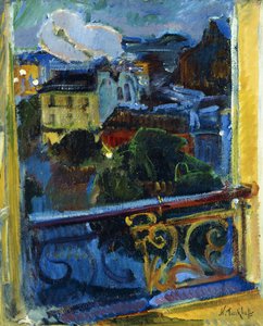 Paris, Montparnasse bei Nacht von Nikolai Alexandrovich Tarkhoff