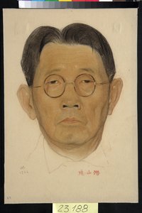 Porträt von Sen Katayama von Nikolai Andreevich Andreev