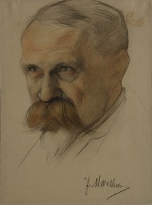 Porträt von Julian Marchlewski 1866-1925, frühe 1920er