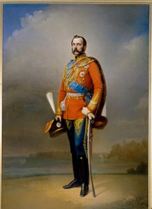 Porträt von Kaiser Alexander II von Russland (1818-1881) (genannt Der Befreier)