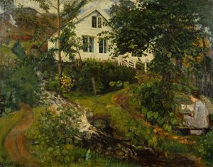 Der alte Pfarrhof, vor 1908