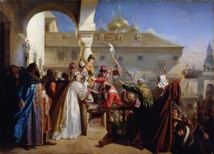 Der Aufstand von Moskau im Jahr 1682 oder der Aufstand der Strelizen