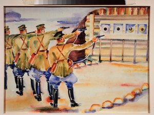 Der Schießstand von Nikolai Dmitrievich Prokhorov