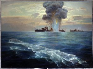 Russischer Bürgerkrieg: Der britische Zerstörer Victoria wurde am 1. September 1919 von dem bolschewistischen U-Boot Pantera vor der Insel Seskar (Finnischer Meerbusen) torpediert.