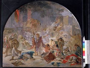 Die Zerstörung des Tempels von Jerusalem von Nikolai Nikolajevitch Gay