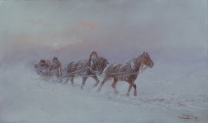 Schneesturm, 1901