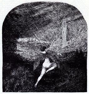 Romantik. Symbolistische Zeitschrift Vesy The Balance von Nikolai Petrovich Feofilaktov