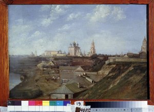 Ansicht der Zitadelle in Rjasan (Russland)