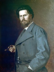 Porträt von I. Kramskoy