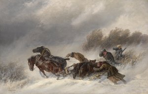 Rückkehr von der Bärenjagd, 1881 von Nikolai Yegorovich Sverchkov