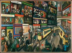 Straßenszene in Berlin