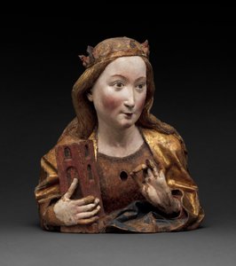 Reliquienbüste der Heiligen Barbara, ca. 1465 von Nikolaus Gerhaert von Leyden