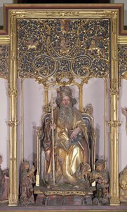 Isenheimer Altar, Heiliger Antonius der Einsiedler