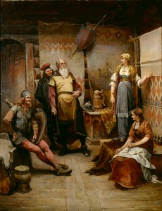 Ein Freier von Wikinger Harald Harfagre zu Gyda