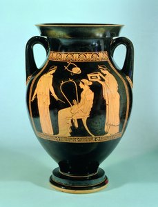 Attische rotfigurige Amphora, 460-50 v. Chr.