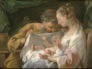 Die Heilige Familie, 18. Jahrhundert