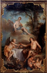 Venus, Bacchus und Amor von Noel Nicholas Coypel