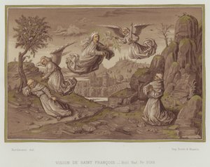 Vision des heiligen Franz von Assisi
