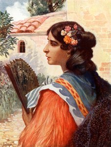 Eine spanische Frau