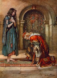 Tennyson, Die Bettelmaid von Norman Mills (after) Price