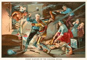 Indischer Krieg der Kolonialzeit von North American