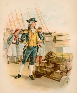 John Paul Jones, erster Kapitän der US-Marine