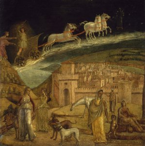 Phaeton fährt den Wagen des Phoebus, 1475-1500