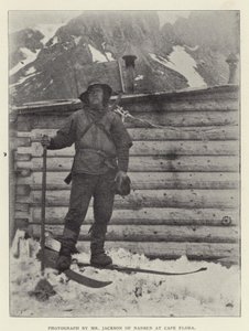 Fotografie von Herrn Jackson von Nansen am Kap Flora von Norwegian Photographer