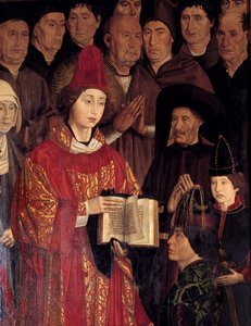Polyptychon des Heiligen Vinzenz. Porträt von Heiligen Vinzenz und Heinrich dem Seefahrer (1394-1460), Prinz von Portugal