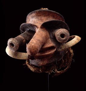 Vanuatu-Puppen-Kopf, von der Malekula-Insel (ehemals Neue Hebriden) Ozeanien von Oceanic