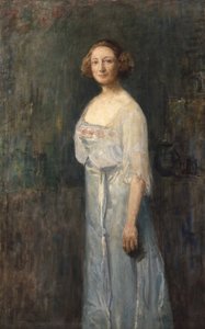 Schauspielerin Johanne Dybwad (1867-1950) von Oda Krohg