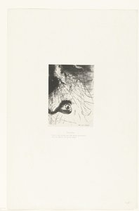 Antonius: Irgendwo müssen Urformen existieren, deren Körper nur Reflexionen sind von Odilon Redon
