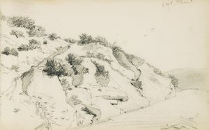 Zeichnung aus einem Album mit dem Titel "Das Baskenland", 1862-63