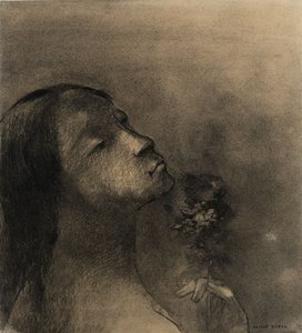 Blume des Bösen von Odilon Redon
