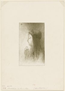Frontispiz für Chevaleries sentimentales von Ferdinand Hérold von Odilon Redon