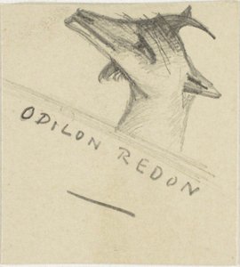 Ziege von Odilon Redon