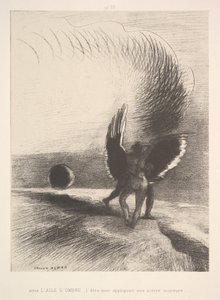 Im Schatten des Flügels biss die schwarze Kreatur, 1891