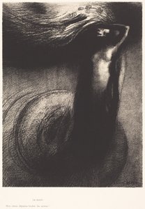 Der Tod: Meine Ironie übertrifft alle anderen! von Odilon Redon