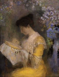 Madame Arthur Fontaine (Marie Escudier, 1865-1946) von Odilon Redon