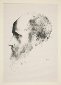 Porträt von Édouard Vuillard von Odilon Redon