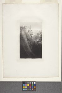 Saint-Antoine: "Au secours mon Dieu!" von Odilon Redon
