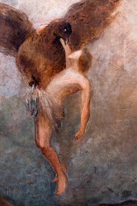 Die Entführung des Ganymed (Detail) von Odilon Redon