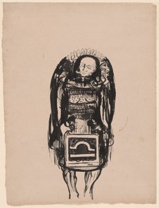 Der Teufel (Le Diable) von Odilon Redon