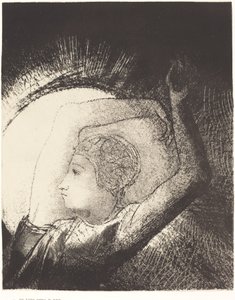 Eine Frau, bekleidet mit der Sonne