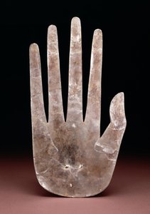 Handförmiger Ausschnitt, 200 v. Chr.-400 n. Chr. (Glimmer) von Ohio Hopewell culture