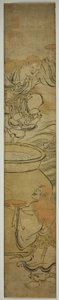 Betrunkene Kobolde (Shôjô) von Okumura Masanobu