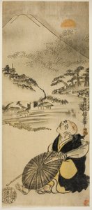 Saigyo Hoshi von Okumura Masanobu