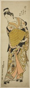 Der Schauspieler Onoe Kikugoro I als Soga no Goro von Okumura Masanobu
