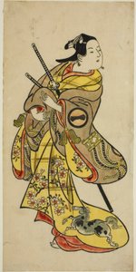 Der Schauspieler Ichikawa Monnosuke I